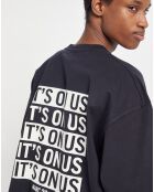 T-Shirt manches courtes It'S On Us Print noir