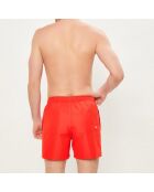 Short de Bain ajustable Log Complet rouge