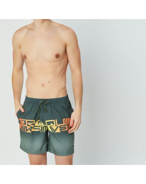Bañador Wordblock volley 17 verde