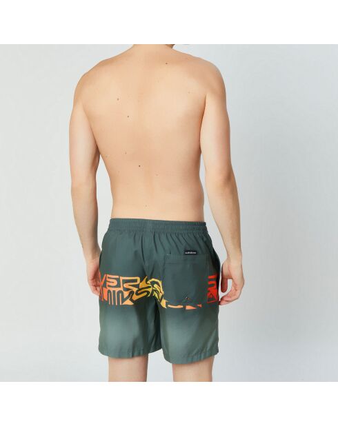 Bañador Wordblock volley 17 verde