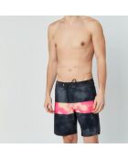 Short de Bain Highlite arch 19" anthracite/rose