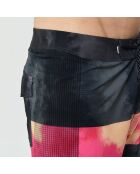 Short de Bain Highlite arch 19" anthracite/rose