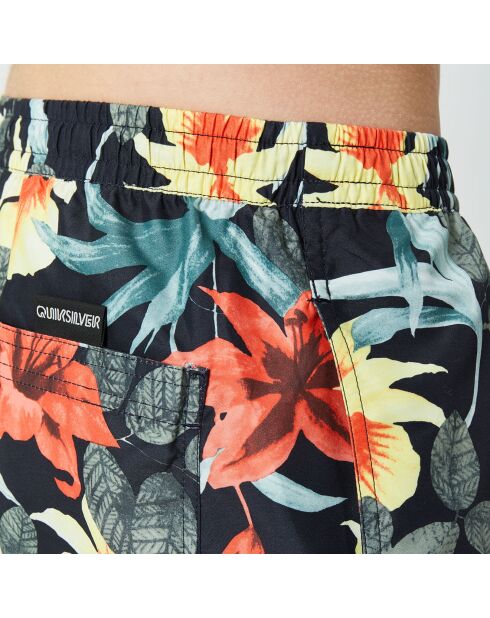 Bañador Everyday Garden Path Volley 15 negro/multicolor