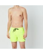 Short de Bain Everyday volley 15 jaune fluo