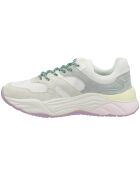Sneakers Fota blanc/gris/vert