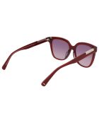 Lunettes de soleil Femme Mademoiselle rouges