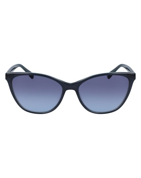Lunettes de soleil Femme Le Pliage bleues