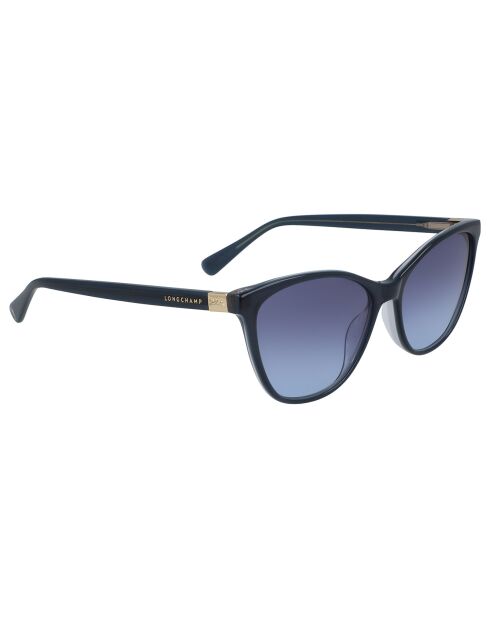 Lunettes de soleil Femme Le Pliage bleues