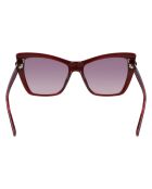 Lunettes de soleil Femme Le Pliage rouges