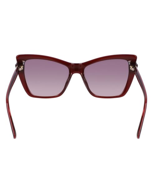 Lunettes de soleil Femme Le Pliage rouges