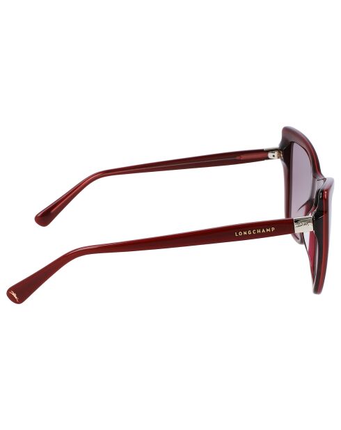 Lunettes de soleil Femme Le Pliage rouges