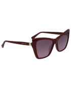 Lunettes de soleil Femme Le Pliage rouges