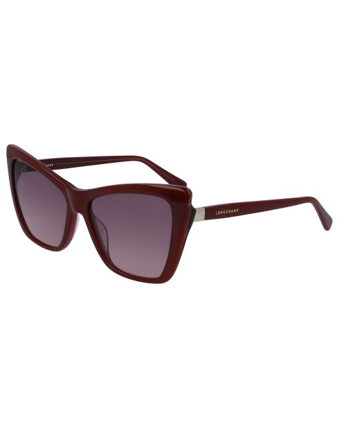 Lunettes de soleil Femme Le Pliage rouges