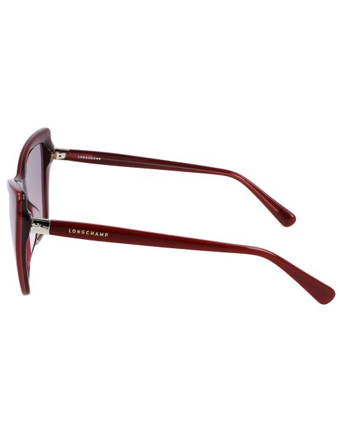 Lunettes de soleil Femme Le Pliage rouges