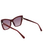 Lunettes de soleil Femme Le Pliage rouges