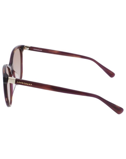 Lunettes de soleil Femme Le Pliage havane