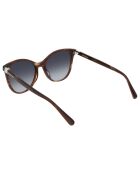 Lunettes de soleil Femme Le Pliage havane marron
