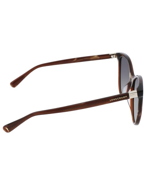 Lunettes de soleil Femme Le Pliage havane marron