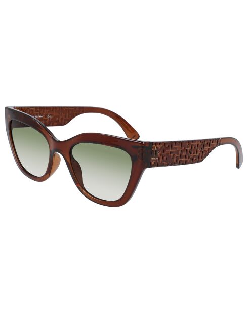 Lunettes de soleil Femme Héritage marron