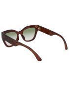 Lunettes de soleil Femme Héritage marron