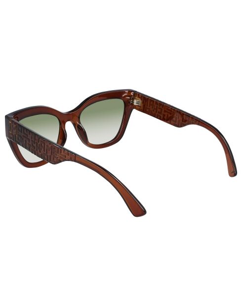 Lunettes de soleil Femme Héritage marron