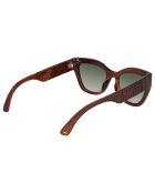 Lunettes de soleil Femme Héritage marron