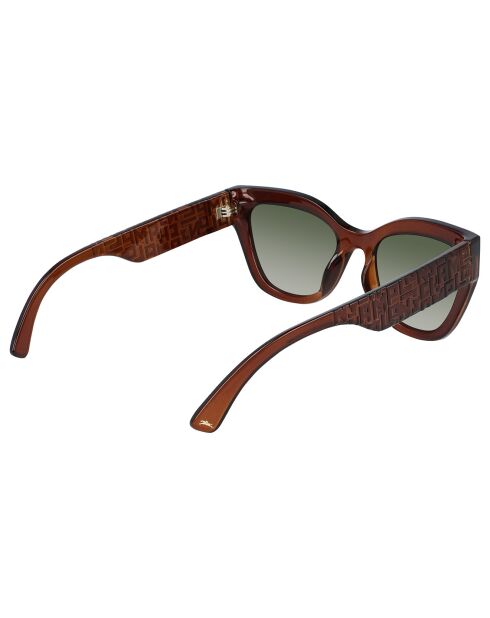 Lunettes de soleil Femme Héritage marron