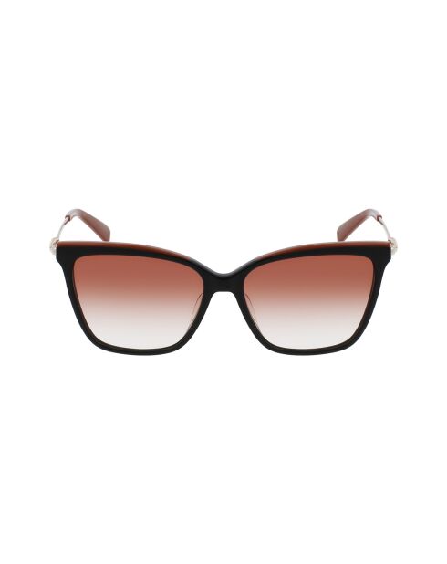Lunettes de soleil Femme Amazone noir/marron