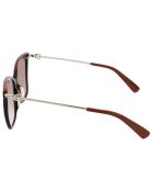Lunettes de soleil Femme Amazone noir/marron