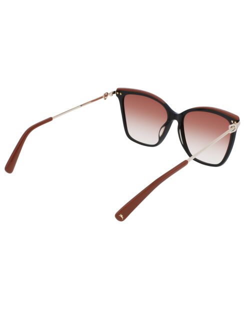 Lunettes de soleil Femme Amazone noir/marron
