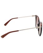 Lunettes de soleil Femme Amazone noir/marron