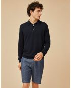 Pull en Lin & Coton Maceo marine