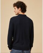 Pull en Lin & Coton Maceo marine