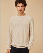 Pull en Lin & Coton Macena beige