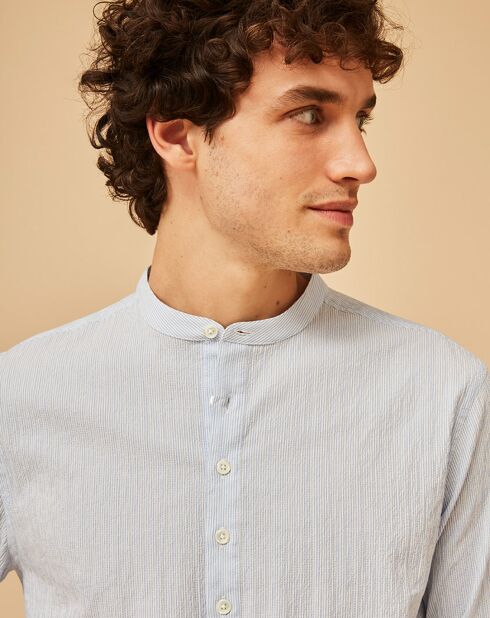 Chemise Regular Fit Bao azur