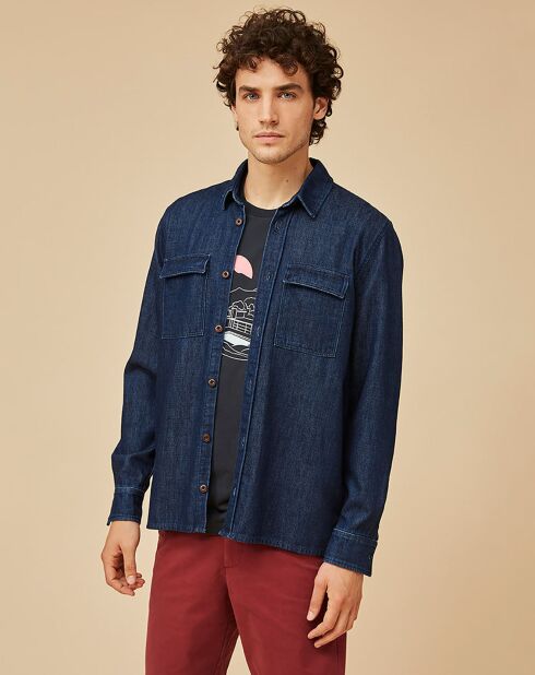 Chemise Regular Fit Bruce denim