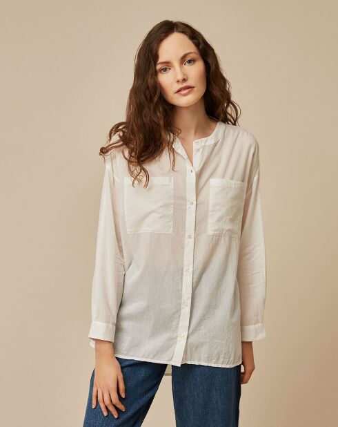 Wit Capucine overhemd