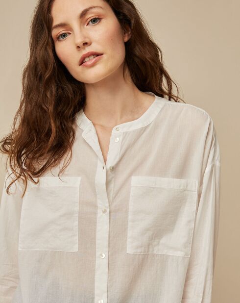 Wit Capucine overhemd