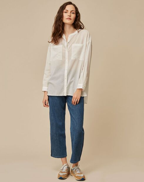 Wit Capucine overhemd
