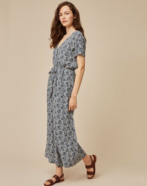 Pantalon Clementine fleur lib