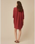 Robe 100% Lin Caroline terracotta