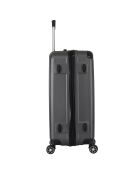 Valise Cabine 4 roues doubles Bari 50 cm anthracite