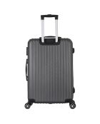 Valise Cabine 4 roues doubles Bari 50 cm anthracite