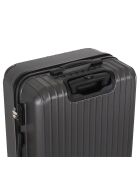 Valise Cabine 4 roues doubles Bari 50 cm anthracite