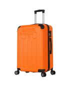 Valise Moyen Séjour 4 roues doubles Java 60 cm orange
