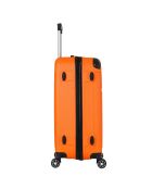 Valise Moyen Séjour 4 roues doubles Java 60 cm orange