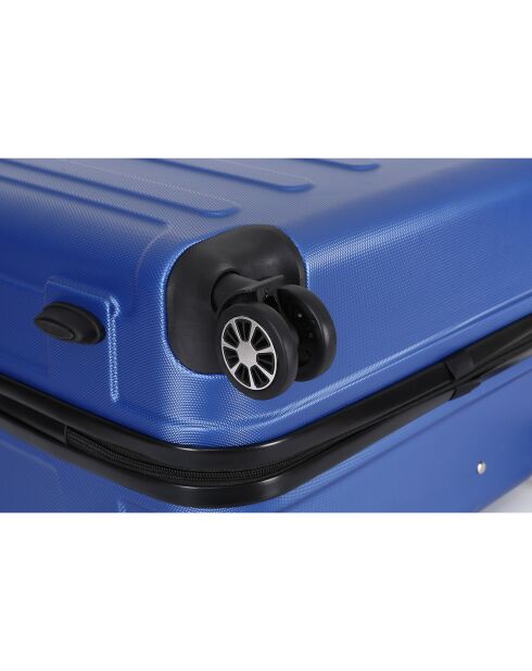 Valise Cabine 4 roues doubles Java 50 cm bleu marine