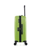 3 Valises + Vanity Peter 35/47/30cm vertes