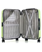 3 Valises + Vanity Peter 35/47/30cm vertes