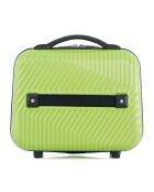 3 Valises + Vanity Peter 35/47/30cm vertes